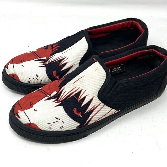 Funimation Tokyo Ghost Slip On Sneakers Shoes Men Sz 6 Women Sz 7.5 - Picture 1 of 5